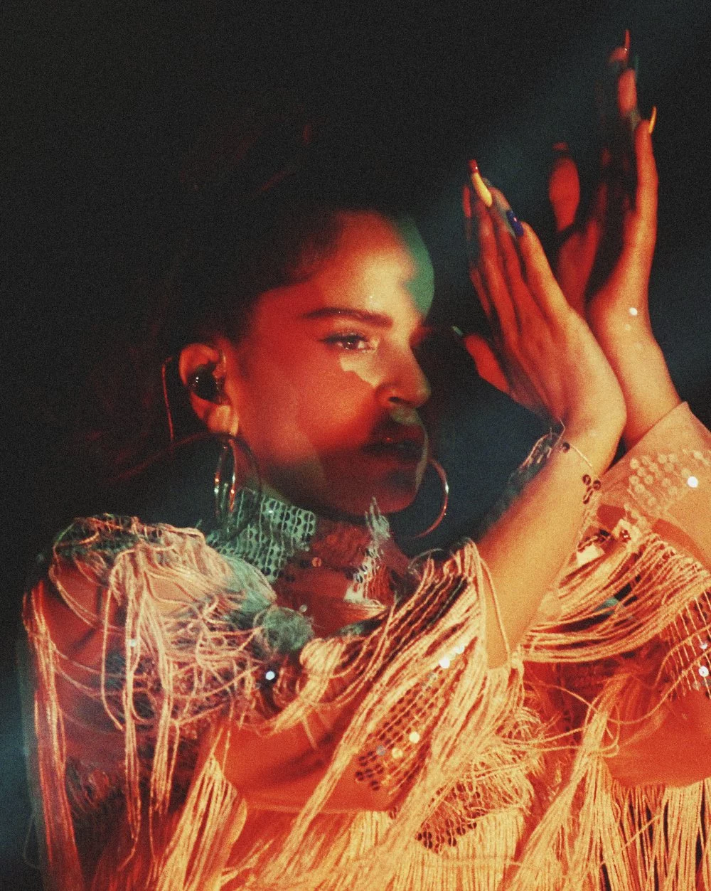 Rosalía actuación en vivo